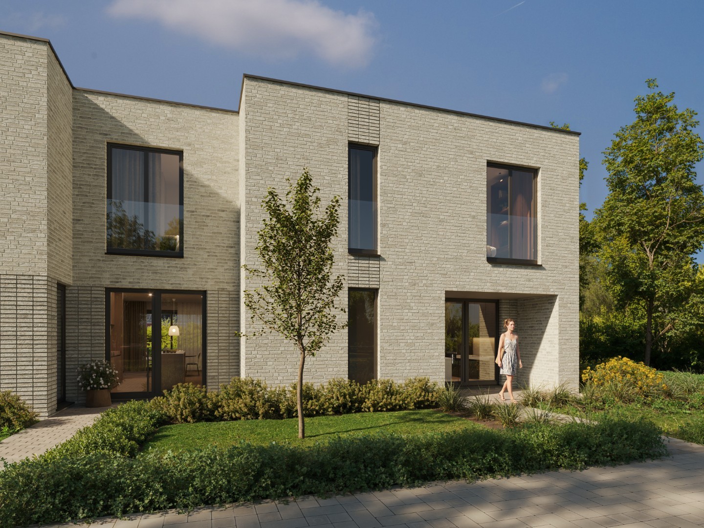 Energiezuinige halfopen bebouwing met 4 slpk’s - photo 1