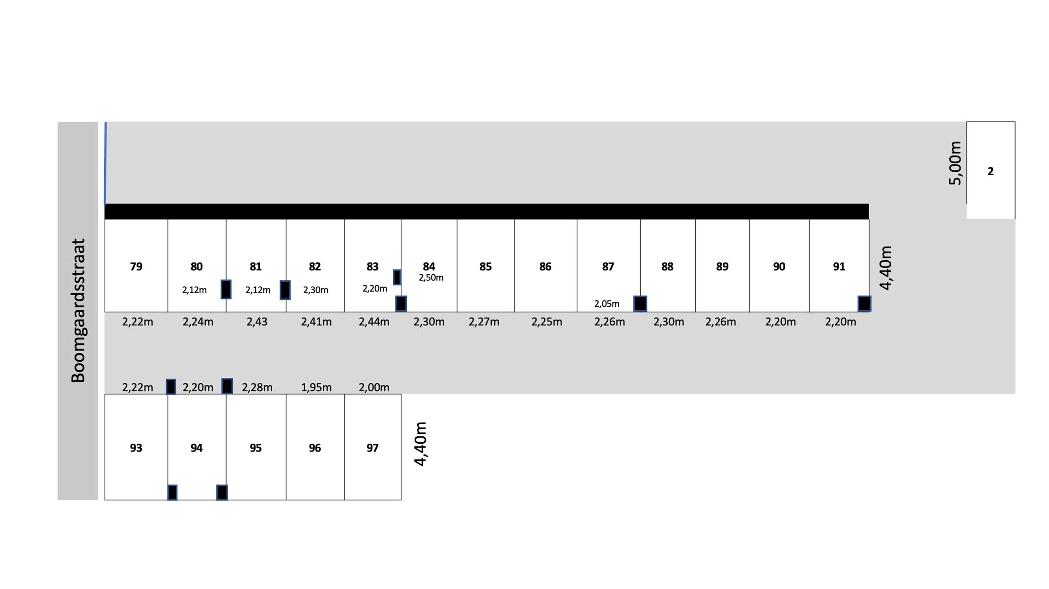 Investering van 13 parkings aan het Militair Hospitaal - foto 2