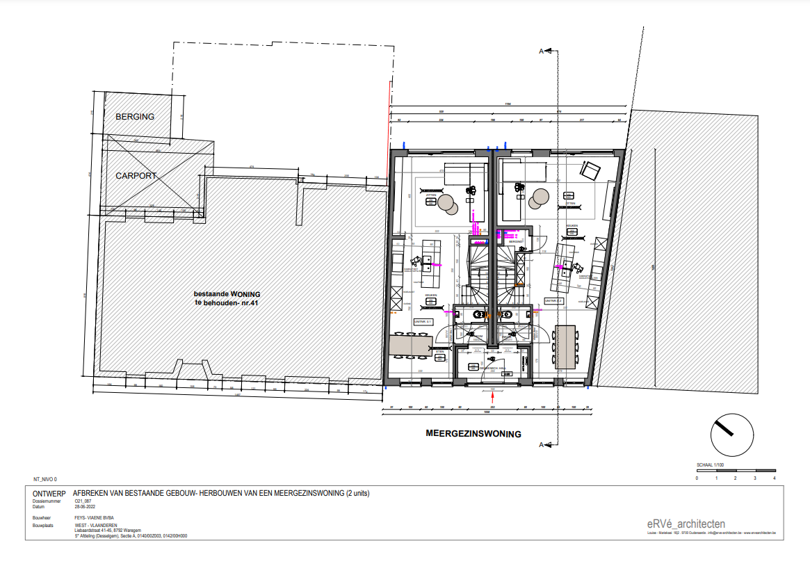 Ruime nieuwbouwwoning met garage en uitweg achteraan te Desselgem - foto 5