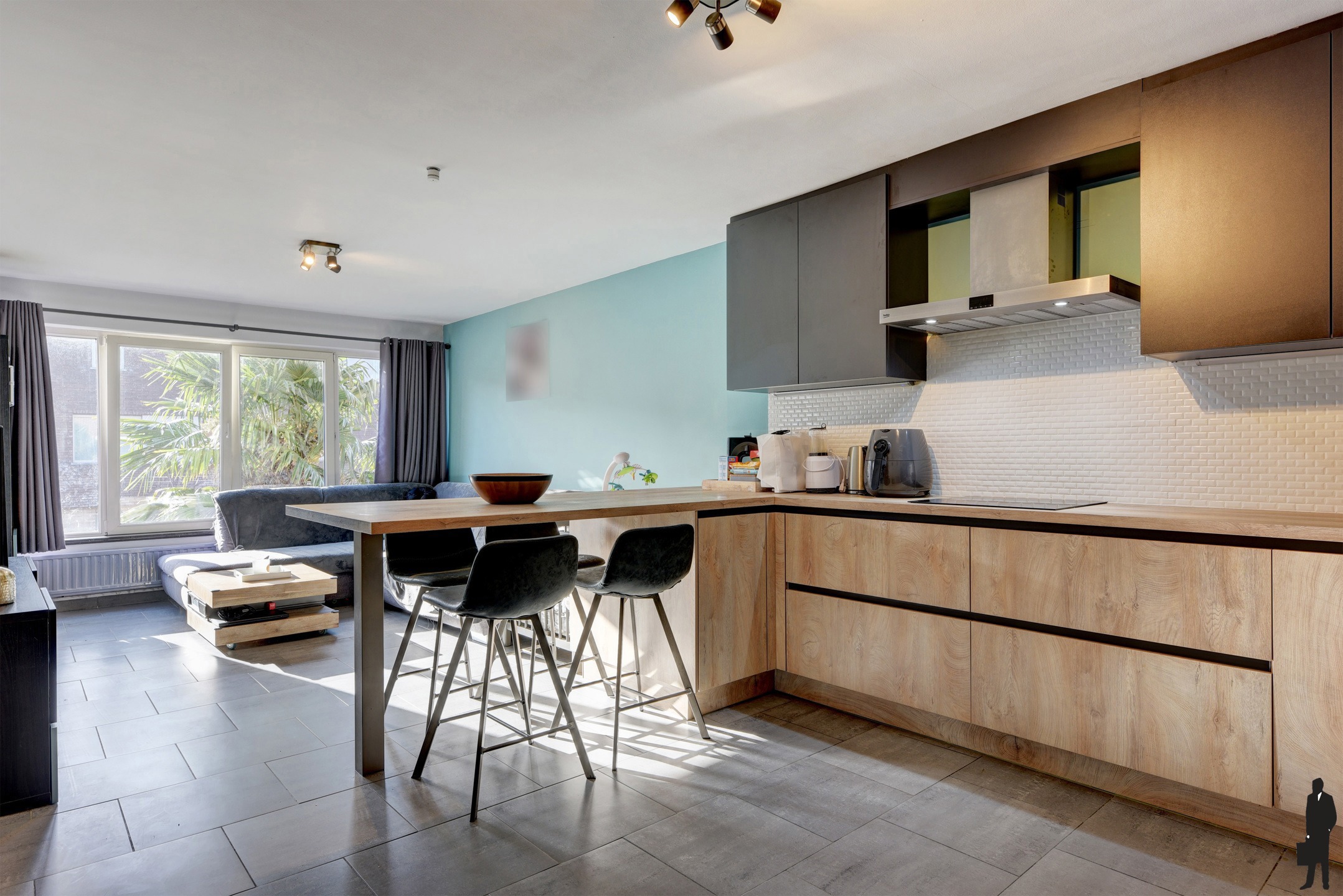 Ruim, lichtrijk appartement met 2 slpk., terras en garage - foto 2