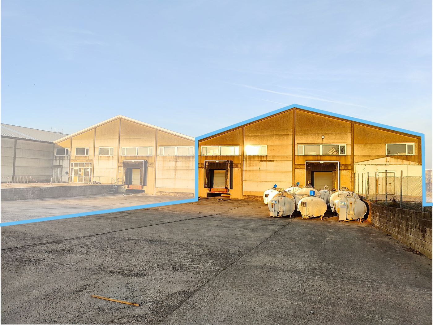 Logistiek magazijn van 1.200 m² met 2 laadkades in Gistel - photo 1