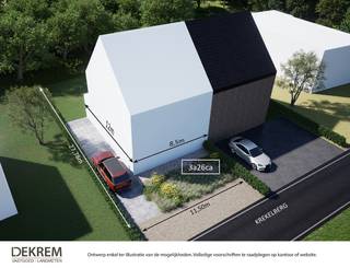 Rustig gelegen perceel bouwgrond voor halfopen bebouwing met een oppervlakte van 03a 26ca. Het perceel paalt achteraan aan een bosgrond van ± 30...