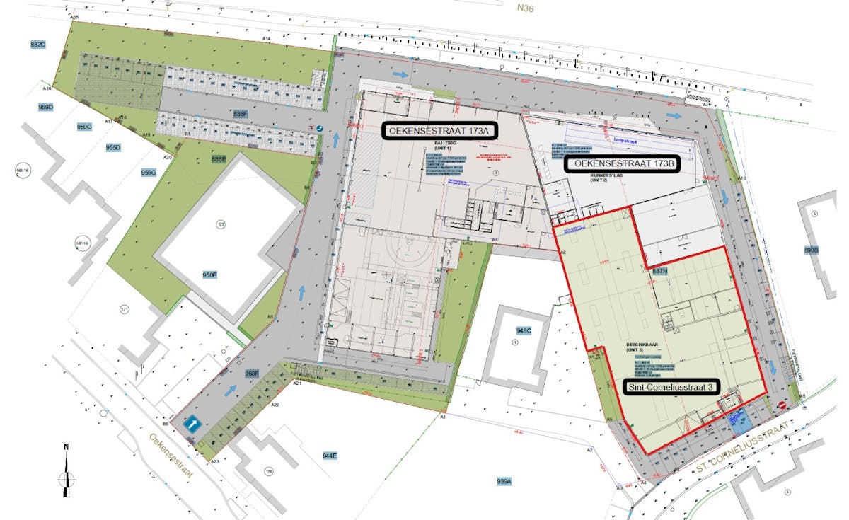 Magazijn van ca. 1.669m² nabij afrit E403 te Roeselare-Rumbeke - foto 2