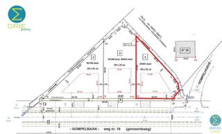 Perceel bouwgrond van 632m², gelegen aan de Gompelbaan in Mol.Perceel grond voor het bouwen van een vrijstaande woning. Het perceel heeft een...