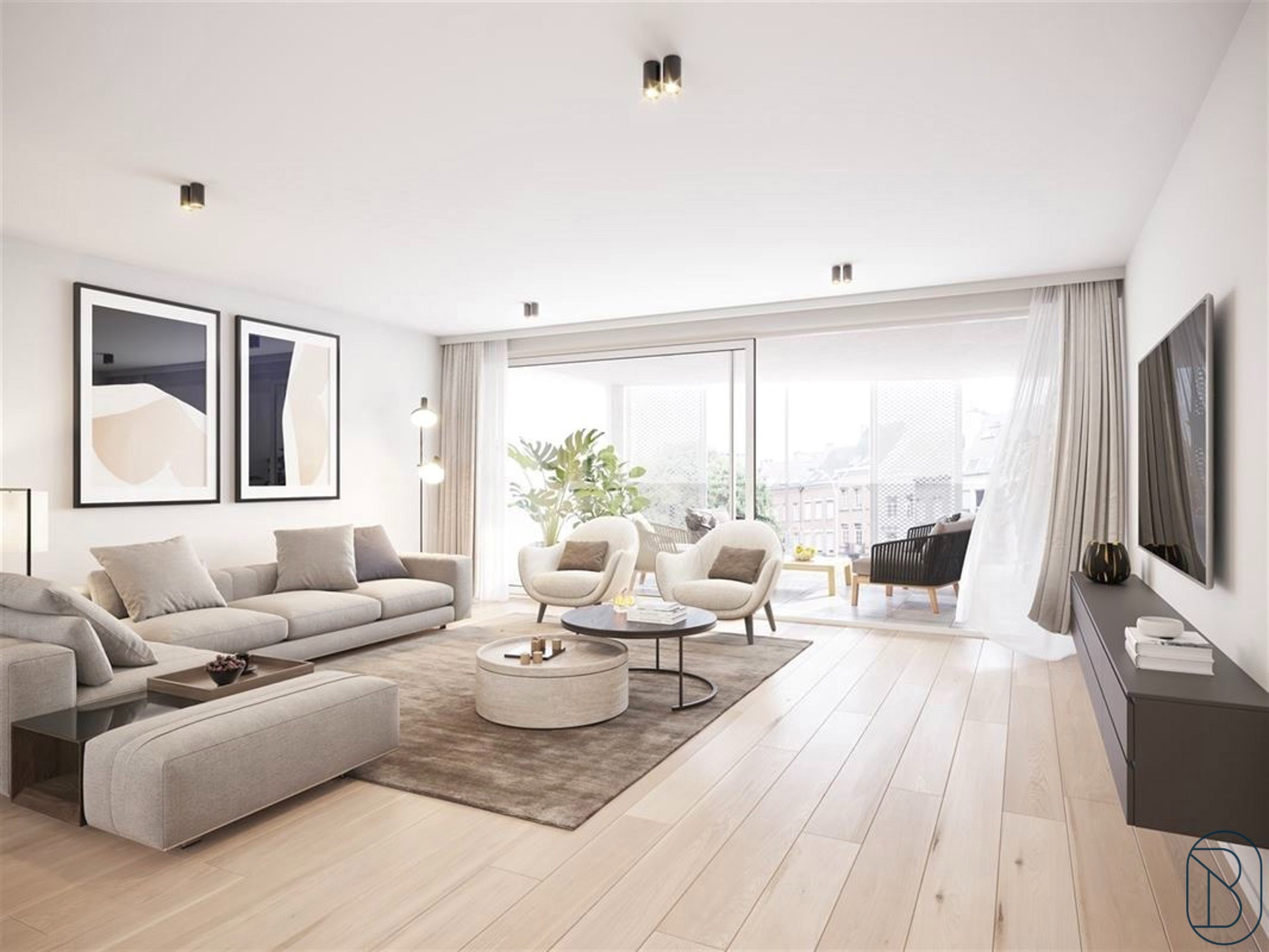 Appartement à vendre à Tournai avec 2 chambres - photo 3