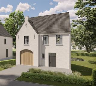 Dit is de rechtse woning van 2 prachtige nieuwbouw woningen.De woning heeft een E-peil lager dan 20.  Ventilatiesysteem D, is voorzien van...