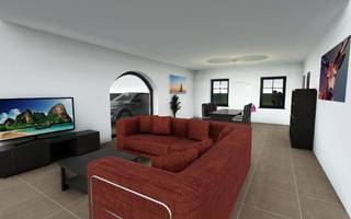 Laat u verrassen door deze lichtrijke nieuw te bouwen woning in het hartje van de Vlaamse Ardennen, Lierde!Via de inkomhal, met gastentoilet,...