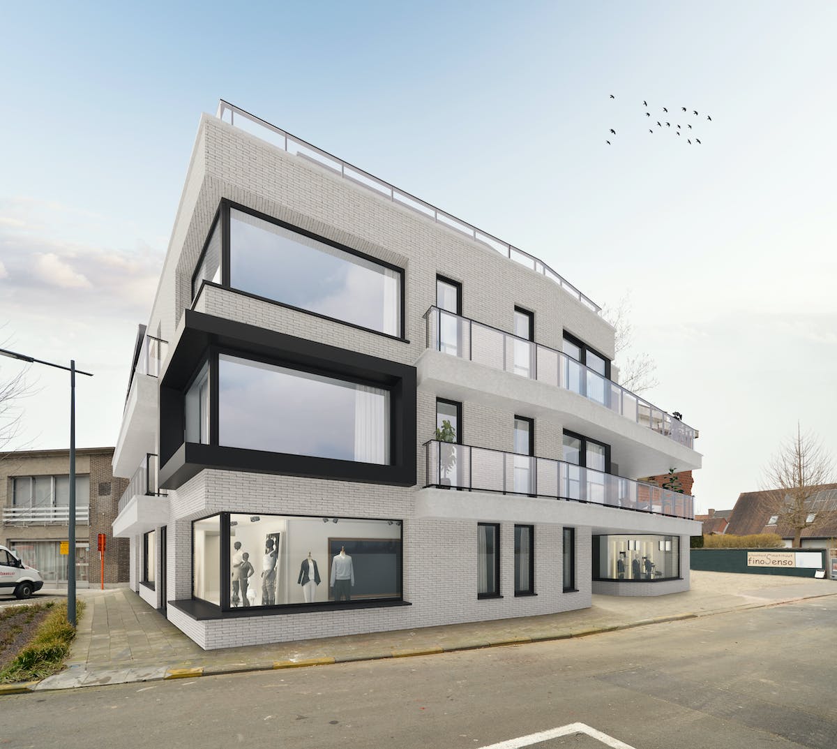 Rez de chaussée commercial d'env. 126m² au coin de Staden - photo 3