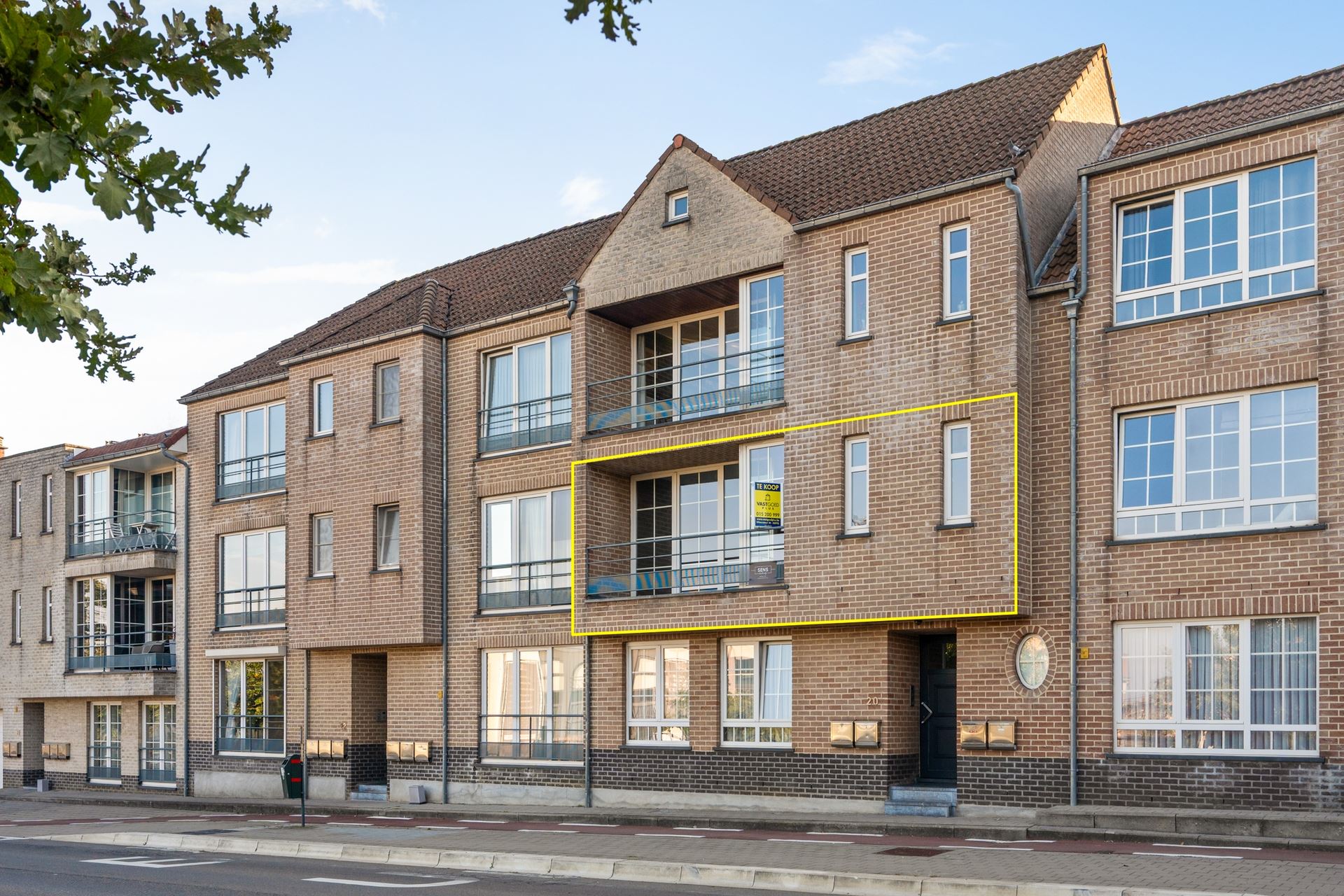 Appartement met 2 slpks, autostaanplaats en 2 terrassen - foto 1