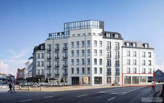 'Centraal gelegen in Zwevegem' kan je niet meer letterlijk nemen. E.Space is gelegen onder de kerktoren van deze levendige gemeente. Hier kan je als bewoner maximaal profiteren van alles wat Zwevegem te bieden heeft. <br /><br /><strong>Maximale visibiliteit met veel openbare parking in de omgeving! Ideaal voor kantoor of verkoop.<br />Dit handelspand wordt casco verkocht.</strong><br /><br />Als investering, nettorendement van 5% bij verhuur.<br /><br />E.Space is een boutique woonproject met ruimte voor ondernemen en bestaat uit 5 unieke herenhuisgevels, waarachter 28 appartementen en 3 handelspanden schuilen, die op hun beurt klasse en authenticiteit uitstralen. Daarbij bepaal je volledig zelf, onder professionele begeleiding, de 'look and feel' van het interieur.<br /><br />Woon je in E.Space? Dan reken je niet alleen op een strategische positie in de gemeente, maar ook op een oase van rust in de binnentuin vol groen.<br />Ondergronds zijn autostaanplaatsen en (fiets-)bergingen.<br /><br />Not your average .space<br />Dat is de kracht van E.Space in Zwevegem.<br /><br /><br />Contacteer Vincent op 0475 29 05 13 voor meer info.