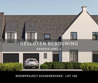 NIEUWBOUW IN EEN LANDELIJKE BOUWSTIJL - gesloten bebouwing (lot 106). Binnen de ring van Roeselare, op het grondgebied van Hooglede, bevindt zich...