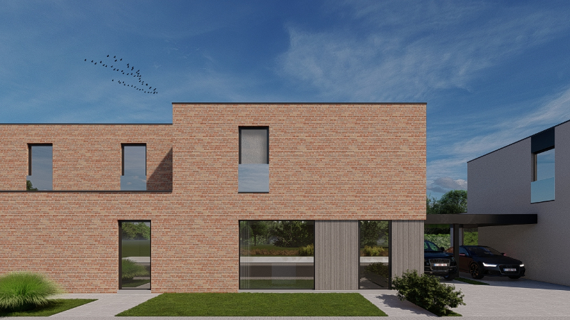 Halfopen nieuwbouw op maat te Roeselare - foto 1