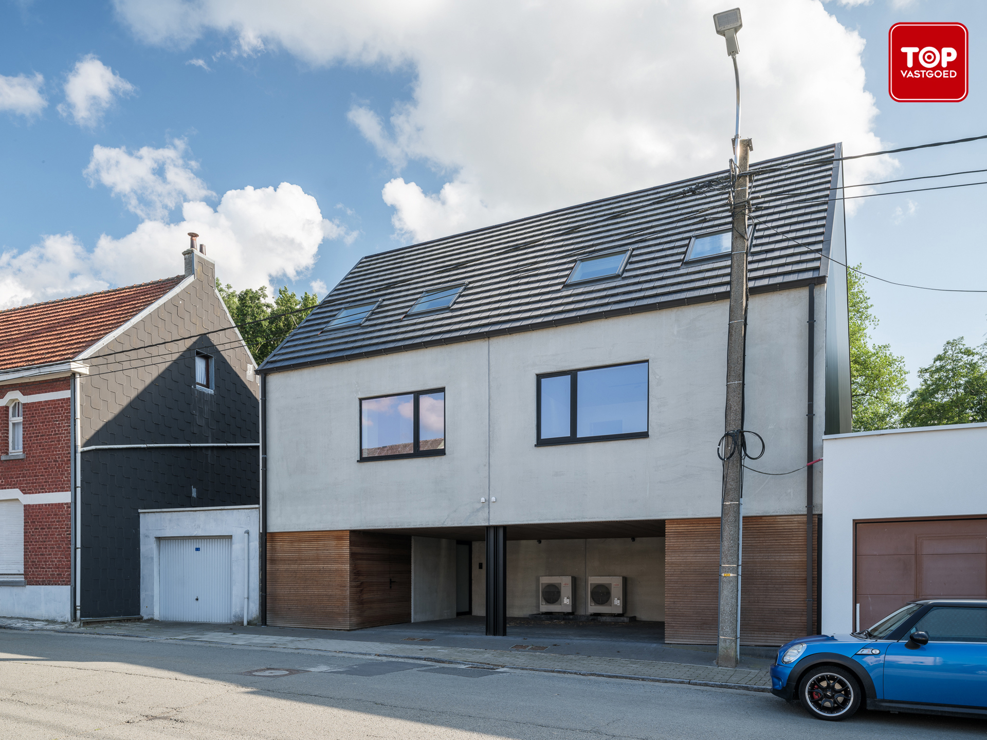 Energiezuinige (A+) designwoning met 3 slaapkamers, zonnige tuin en luxueuze betonafwerking in Vlierzele - foto 2