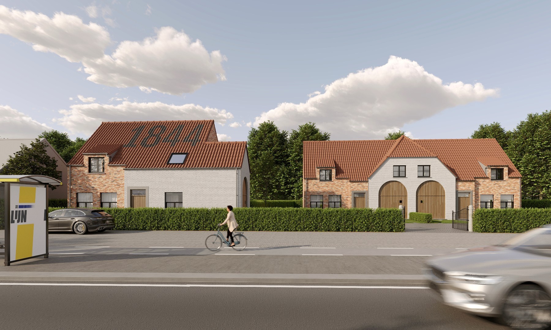 Halfopen 3-slpkr nieuwbouwwoning vlakbij centrum Maldegem (Lot 2) - foto 4