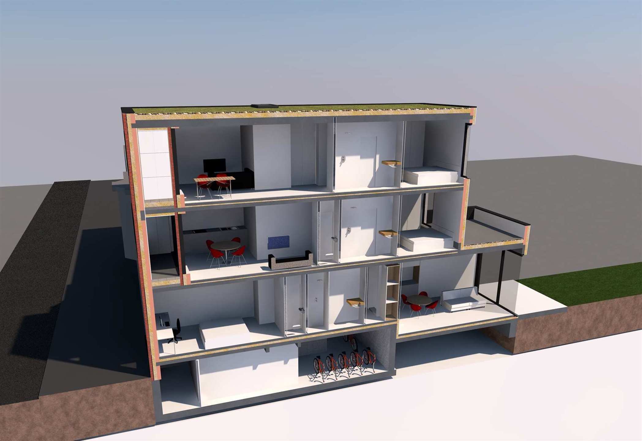 Investeringsvastgoed van 3 appartement aan het Meerlenhofpark - foto 3