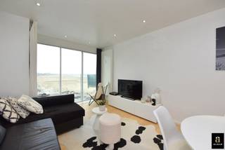 Prachtig gemeubeld 1-slaapkamerappartement gelegen op het Rubensplein op de zonnekant, met prachtig zeezicht en zicht over het Albertstrand. Het appartement is volledig westgericht waardoor men op dit zeldzame stuk van de zeedijk van de zon kan genieten vanaf het middaguur. Samenstelling: inkom, slaapkamer, badkamer met toilet en douche, open keuken, leefruimte in parket. Kelder in het gebouw. <br />Enkel mogelijk om te huren als tweede verblijf<br />Provisie syndickosten 75 euro/maand <br /><br />HUURVOORWAARDEN:<br />- 3 maanden huurwaarborg<br />- verzekering<br />- plaatsbeschrijving op gedeelde kost (50/50)<br />- indien tweede verblijf: taks tweede verblijf ten laste van de huurder<br />- verbruik nutsvoorzieningen (elektriciteit, water, tv, internet, ...) komt bovenop de huurprijs en wordt bij intrede op naam van de huurder geplaatst.<br />[EPC: 87 kWh/m² - UC: 20130829-0001432102-00000001-8].