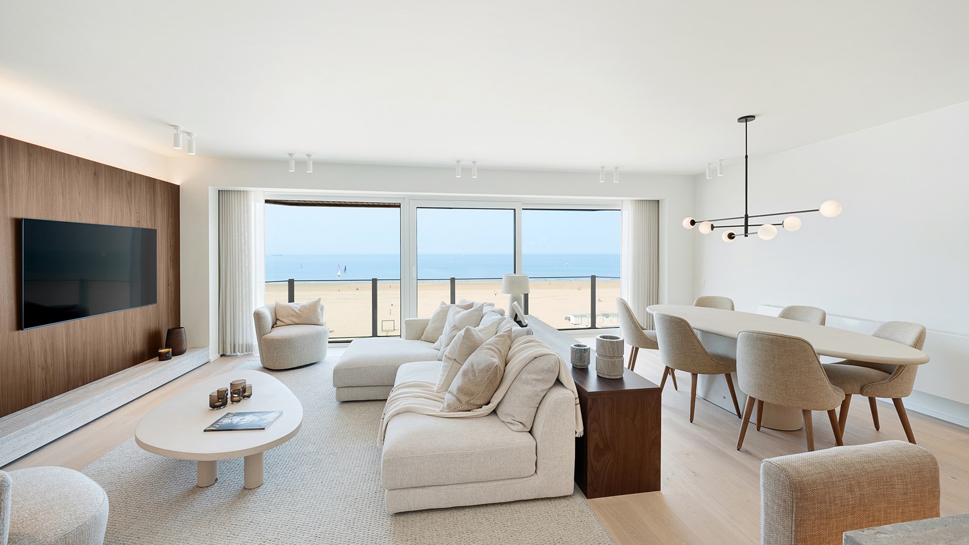 Appartement - Zeedijk-Albertstrand - Vue sur Mer - photo 4