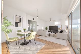 TOPGELEGEN APPARTEMENT met 2 slaapkamers en leuk ZONNETERRAS met mooi ZICHT op groen en op de Veemarkt. Gelegen pal in het CENTRUM van KORTRIJK in...