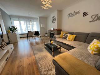 Bezoekmoment woensdag 16 juli van 18u-18u30 OP AFSPRAAK!Mooi gemeubeld appartement te huur met 1 slaapkamer, ingerichte keuken ( ceramische...