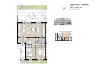 Appartement te koop in Mont-Saint-Guibert