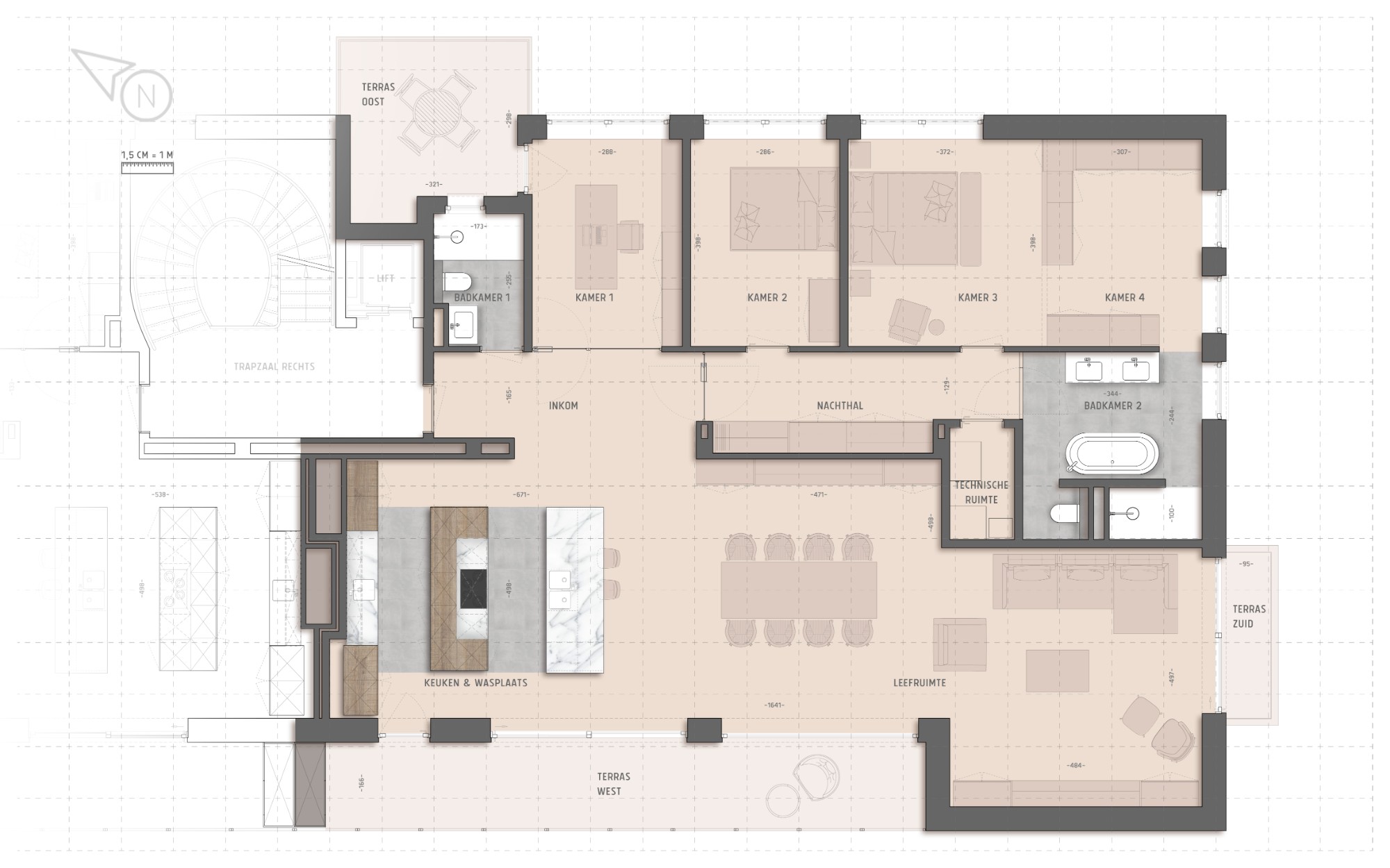 Appartement à vendre à Saint-Nicolas avec 4 chambres - photo 4