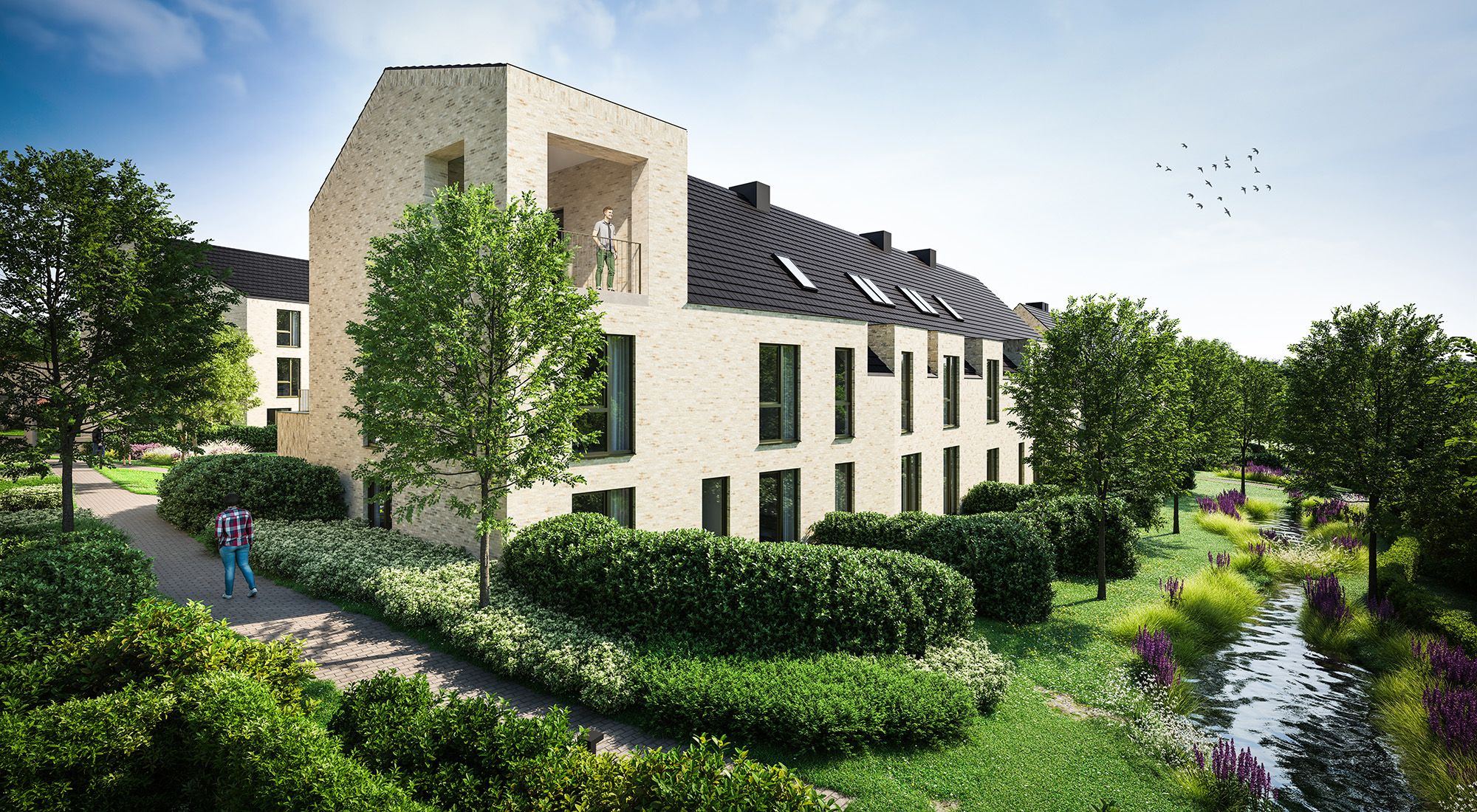 POIR: 55 appartementen en woningen in het centrum van Lennik - foto 3
