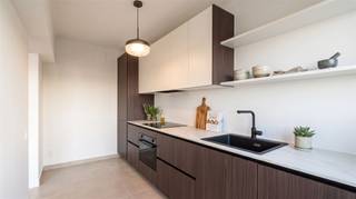 <p>Looking for a new home or an attractive real estate investment? This spacious 108 m² apartment combines modern comfort, a practical layout, and a conveniently accessible location in Merksem.</p><p>The bright living area is perfect for enjoying cozy moments with family and friends. With three full-sized bedrooms, you’ll have plenty of space for a family, a home office, a hobby room, or a guest room. Thanks to its practical layout, this apartment offers numerous possibilities, whether for personal use or for rental.</p><p>The kitchen and bathroom were completely renovated in 2026, so you can enjoy modern comforts.</p><p>The modern kitchen is equipped with a refrigerator, freezer, induction cooktop, combination oven, and range hood—ideal for enjoying cooking every day.</p><p>The bathroom has also been completely renovated and features a comfortable walk-in shower, a large sink, and connections for a washing machine and dryer. A separate toilet adds to the convenience.</p><p>The combination of 108 m² of living space, three bedrooms, and updated amenities makes this apartment appealing to a variety of buyers. Its central location in Merksem, with shops, public transportation, and major access roads nearby, is an added bonus.</p><p>The monthly contribution to common expenses is €266, including €50 for the reserve fund. Water, heating, and common expenses are included in the statement. A portion of the costs depends on individual usage.</p><p>A private parking space is available for purchase for €11,000.</p><p>The highlights at a glance:<br />108 m² of living space<br />3 full-size bedrooms<br />Bright living area<br />Fully renovated kitchen with appliances<br />Renovated bathroom with walk-in shower<br />Separate toilet and connections for washer and dryer<br />Elevator available<br />Common area fees: €266/month, including reserve fund<br />Parking space optional for €11,000<br />Central location near shops, public transportation, and major roads</p><p>Can you already picture yourself living here, or are you exploring the possibilities as an investor? Schedule a visit and be amazed by the spaciousness and comfort of this apartment in Merksem!</p>