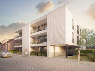 Residentie RIVA, deze appartementen zijn gelegen nabij de kerk van het gezellige Tisselt! Vooraan heeft deze residentie zicht op zowel de...