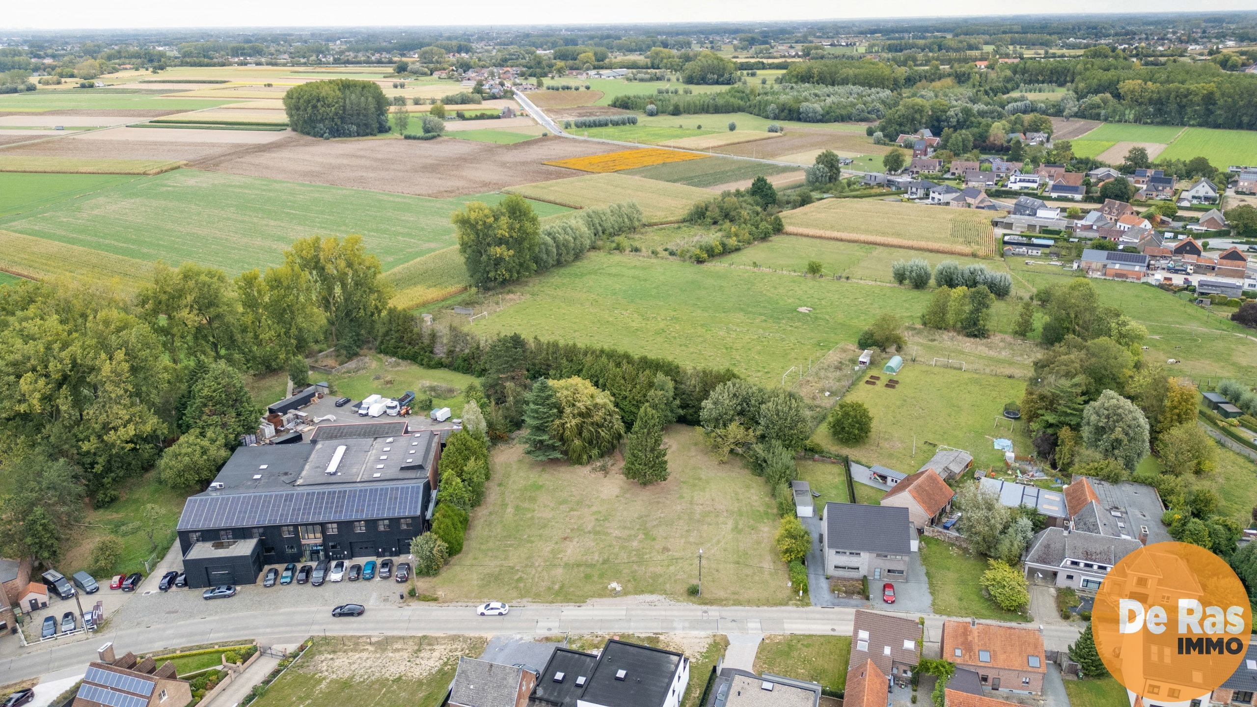 BAVEGEM- Bouwgrond (lot 1) voor halfopen bebouwing met weide - foto 3