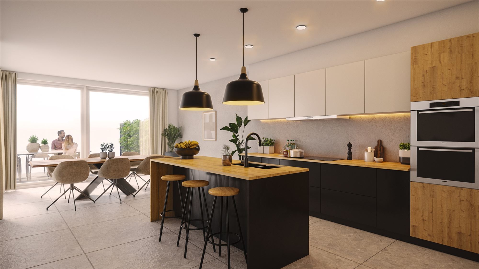 NIEUWBOUWWONING MET 3 SLAAPKAMERS UITERST RUSTIG DOCH CENTRAAL GELEGEN TE ZONHOVEN - foto 4