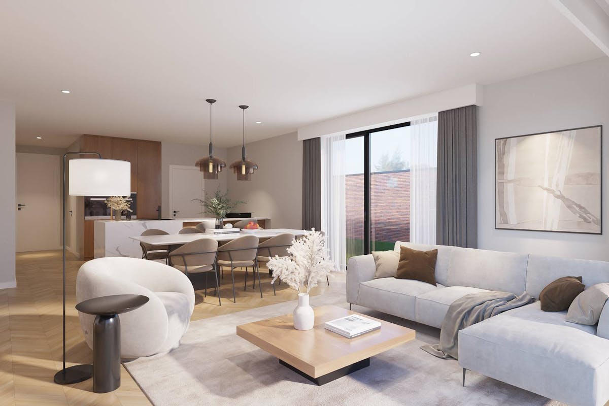Gelijkvloers appartement met ruim terras in Genk - foto 4