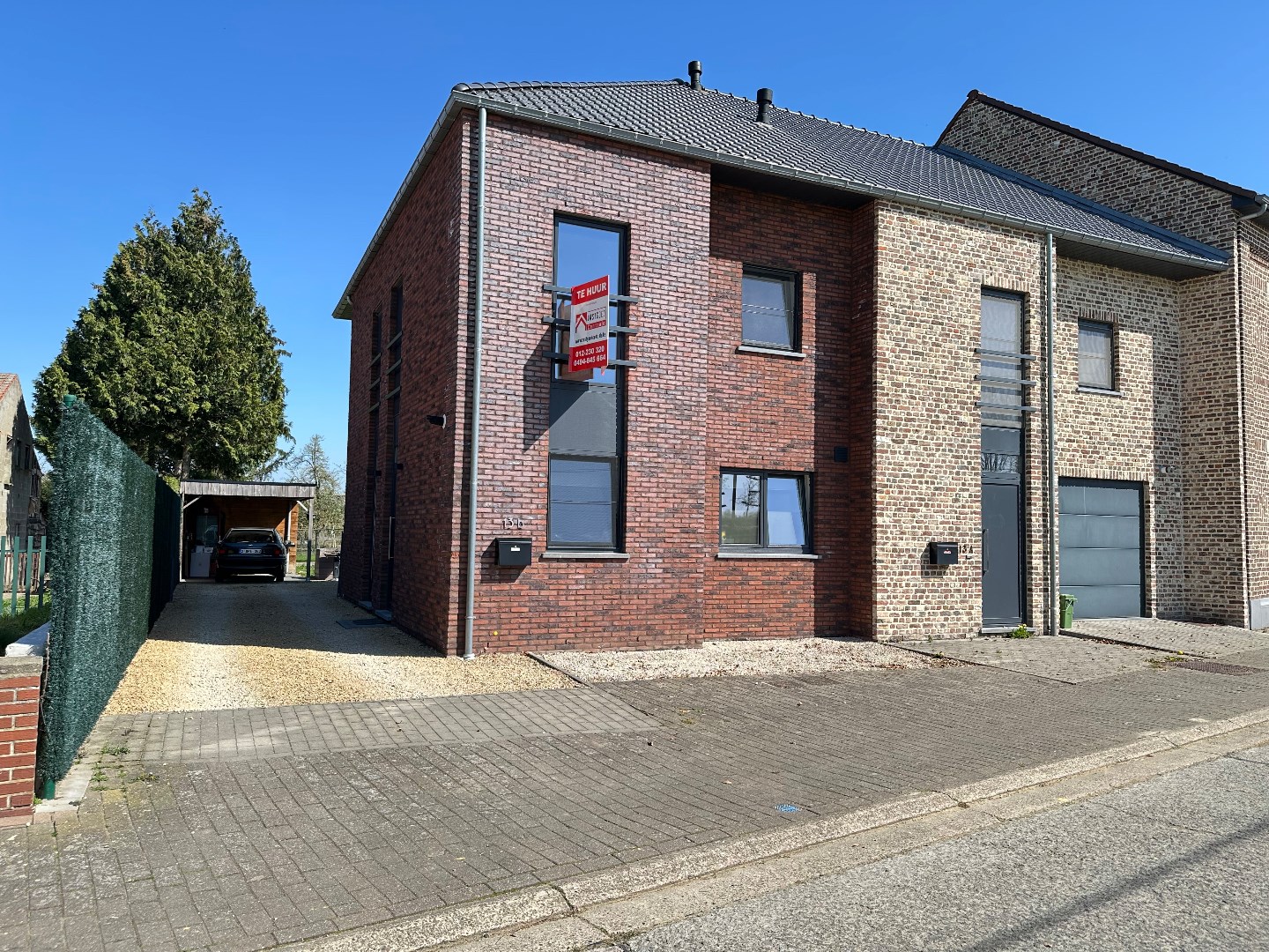 Nieuwbouwwoning met 3 slpkrs, 2x berging, zolder, carport en tuin te Tongeren - foto 1
