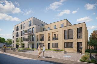 Lot 9: Ontdek deze energiezuinige stadswoning van 122 m² met 3 slaapkamers in De Branderij, een duurzame en autoluwe woonbuurt nabij het centrum van Kortrijk. De woning beschikt over een doordachte indeling, een privatieve tuin en een kwalitatieve afwerking. <br /><br />Dankzij de geothermische warmtepomp en vloerverwarming geniet je van optimaal wooncomfort, een laag energieverbruik en passieve koeling tijdens de zomermaanden. Daarnaast beschikt elke woning over een praktische fietsenberging en is er de mogelijkheid om een autostaanplaats aan te kopen.<br /><br />De Branderij combineert een groene leefomgeving met een centrale ligging, vlak bij het kanaal, winkels, horeca en het stadscentrum van Kortrijk.<br /><br />Meer info via www.matexi.be/debranderij of bel naar 056 38 01 67.