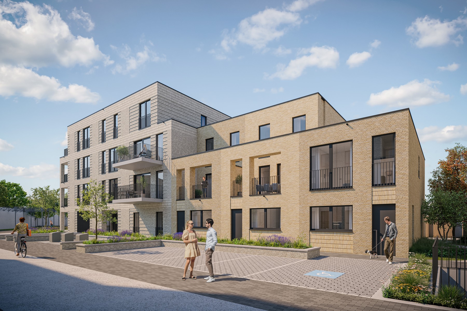 Lot 9: Gesloten bebouwing met 3 slaapkamers - foto 1