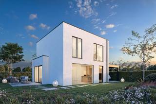 Deze nieuwbouwwoning maakt deel uit van de zesde en tevens ook laatste fase van verkaveling Havenzijde te Lombardsijde. <br /><br />Alle BEN woningen zijn onder andere voorzien van een omheinde tuin, 6 zonnepanelen en een regenwaterput van 5.000 liter. Mits meerprijs kan gekozen worden voor een warmtepomp. <br /><br />De open woning heeft een zuidgerichte tuin en werd op plan ingedeeld als volgt:<br />Inkom met apart toilet en berging, open en ingerichte keuken en lichtrijke leefruimte met tuin en carport. Op het verdiep zijn er 3 slaapkamers en een badkamer met inloopdouche verbonden door een nachthal met nog een apart toilet en berging.<br /><br />Oppervlakte woning: 126,33 m²<br />Oppervlakte perceel: 319 m²<br /><br />Wens je meer informatie of een bezoek aan de ingerichte modelwoning? Contacteer ons vrijblijvend voor een afspraak.