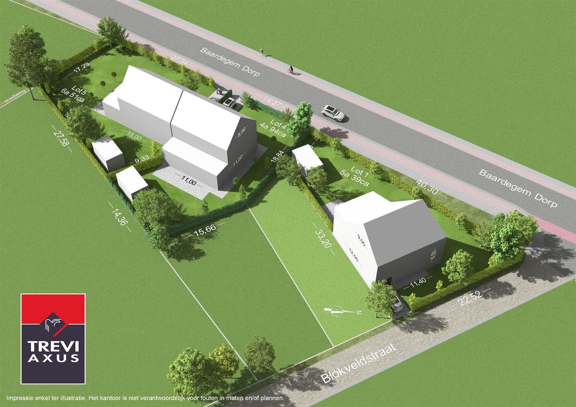 Terrain à vendre à Baardegem - photo 1