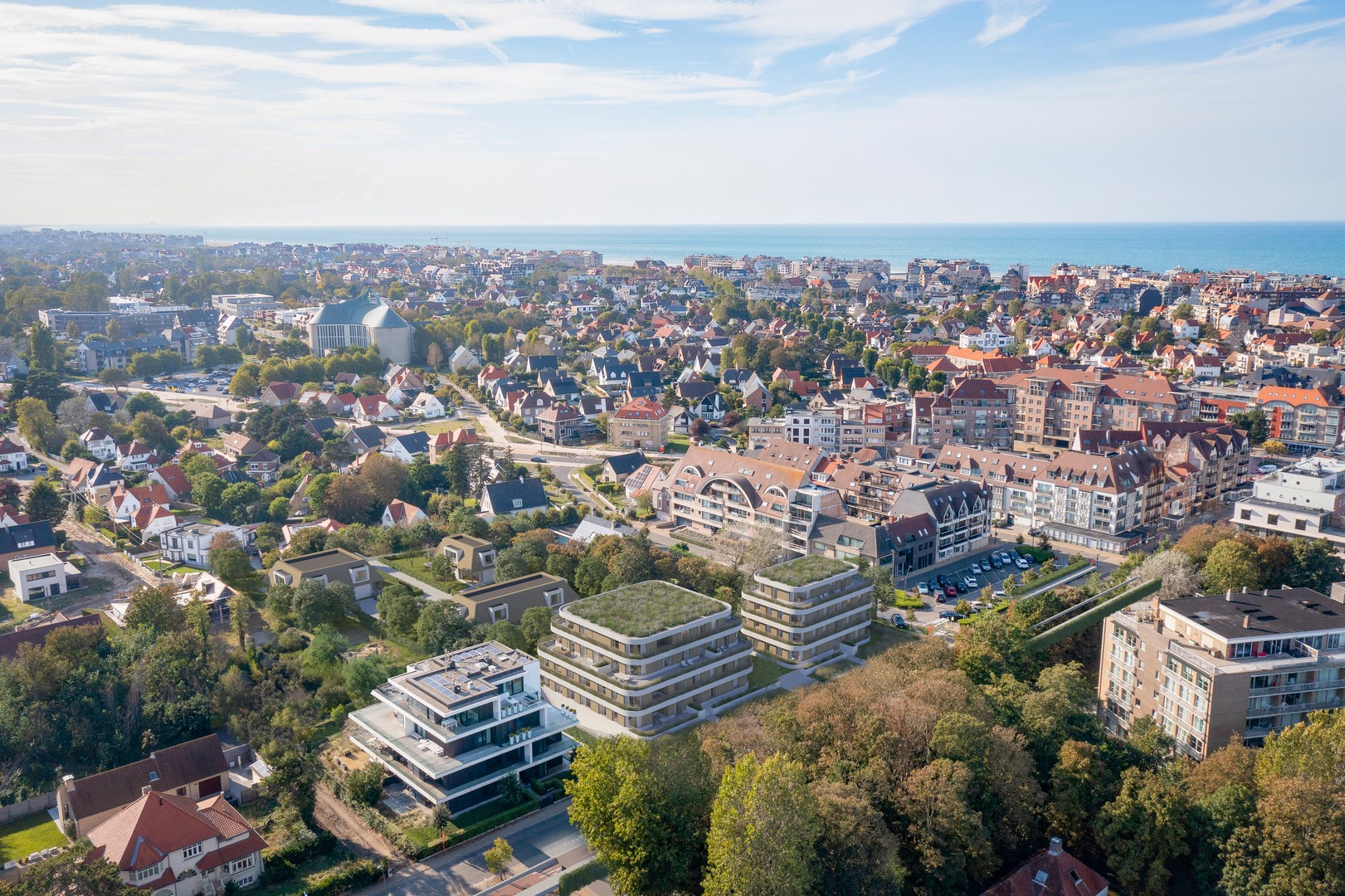 Nieuwbouwappartement met 1 slaapkamer op gelijkvloerse verdieping in Koksijde - foto 1