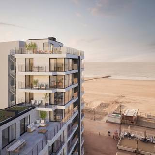 Pavillon Royal is een <strong>residentieel</strong> <strong>nieuwbouwproject</strong> op een <strong>prominente</strong> <strong>locatie</strong> op de <strong>zeedijk</strong> van <strong>Blankenberge</strong>. Het project combineert <strong>hedendaagse</strong> <strong>architectuur</strong> met een <strong>uitzonderlijke</strong> <strong>ligging</strong> aan zee en biedt een <strong>gevarieerd</strong> <strong>aanbod</strong> aan appartementen met <strong>frontaal</strong> en <strong>zijdelings</strong> <strong>zeezicht</strong>. Dankzij de centrale ligging tussen strand en stadscentrum vormt Pavillon Royal een aantrekkelijke woon- en verblijfslocatie aan de Belgische kust. <br /><br />Pavillon Royal wordt ontwikkeld door POC Real Estate in samenwerking met OBC (Ostend Building Caenen) en omvat een doordachte mix van appartementen met <strong>verschillende</strong> <strong>oppervlaktes</strong> en <strong>indelingen</strong>. Het aanbod bevat 27 appartementen met frontaal of zijdelings zeezicht met oppervlaktes van 63 m² tot 126 m². Tevens is er één exclusieve duplex appartement van 135 m². U heeft de keuze tussen 1-, 2- en 3-slaapkamerappartementen met <strong>ruime</strong> <strong>terrassen</strong> die maximaal inspelen op licht, uitzicht en buitenbeleving.<br /><br />Op het gelijkvloers bevinden zich 4 handelsruimtes. De locatie Pavillon Royal bevindt zich op de zeedijk van Blankenberge, een van de <strong>meest</strong> <strong>gegeerde</strong> <strong>locaties</strong> aan de <strong>Belgische</strong> <strong>kust</strong>. De combinatie van zeezicht, strand voor de deur en de nabijheid van winkels, restaurants en het stadscentrum zorgt voor een unieke woonomgeving voor zowel vaste bewoners als tweede verblijvers.<br /><br />Het ontwerp is van <strong>Berkein</strong> <strong>Architects</strong>, dat koos voor een hedendaagse en heldere architectuur met <strong>veel</strong> <strong>glas</strong> en ruime terrassen. Het project is ontworpen om maximaal te <strong>profiteren</strong> van de <strong>lichtinval</strong> en de ligging aan zee, met appartementen die een sterke connectie creëren tussen binnenruimte, terras en het omliggende kustlandschap.
