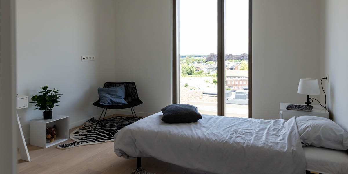 App. B11.506 op de 5de verdieping met 2 slpk. en terras - foto 2