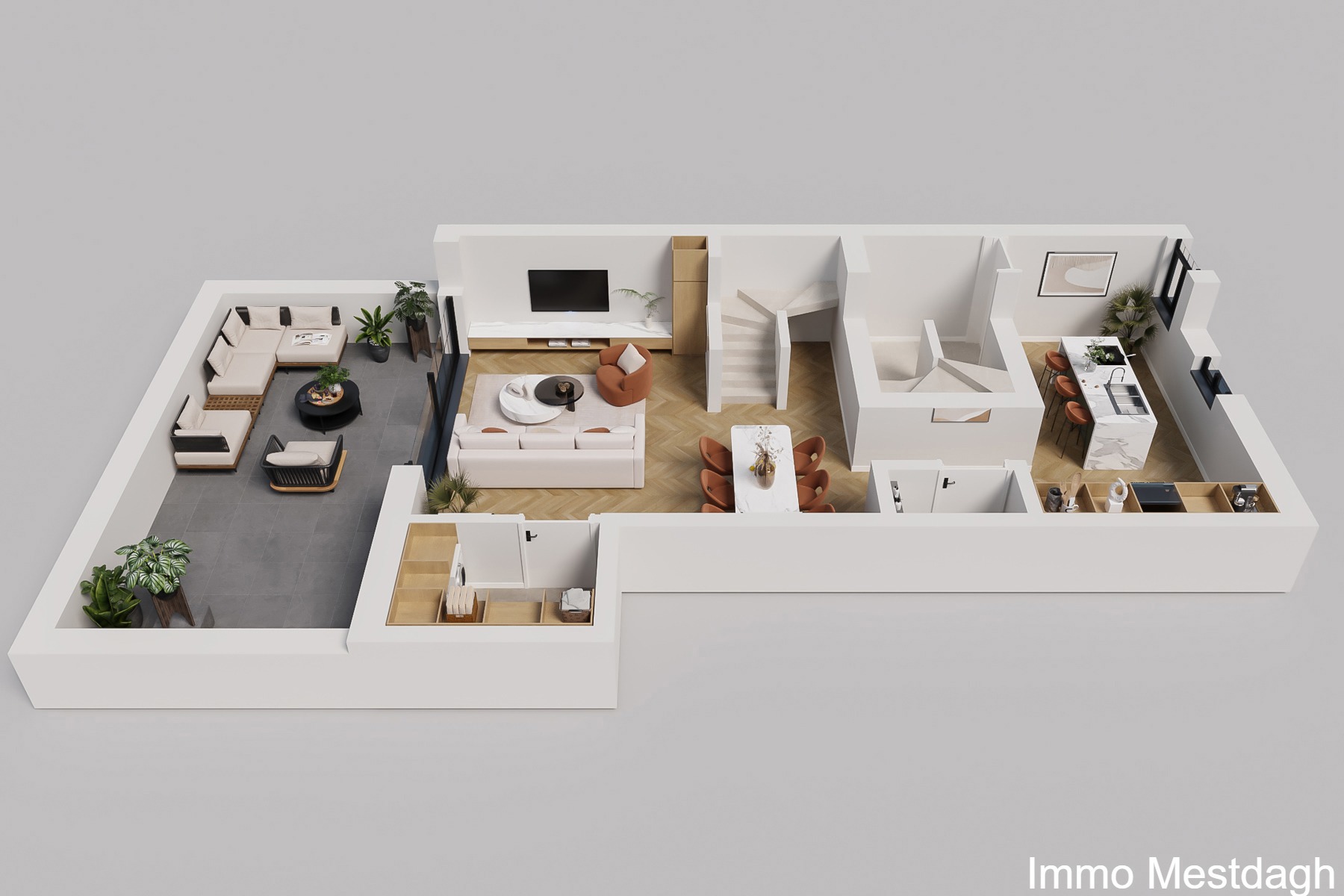Prachtig nieuwbouw (2025) duplex appartement met terras en autostaanplaats - foto 3
