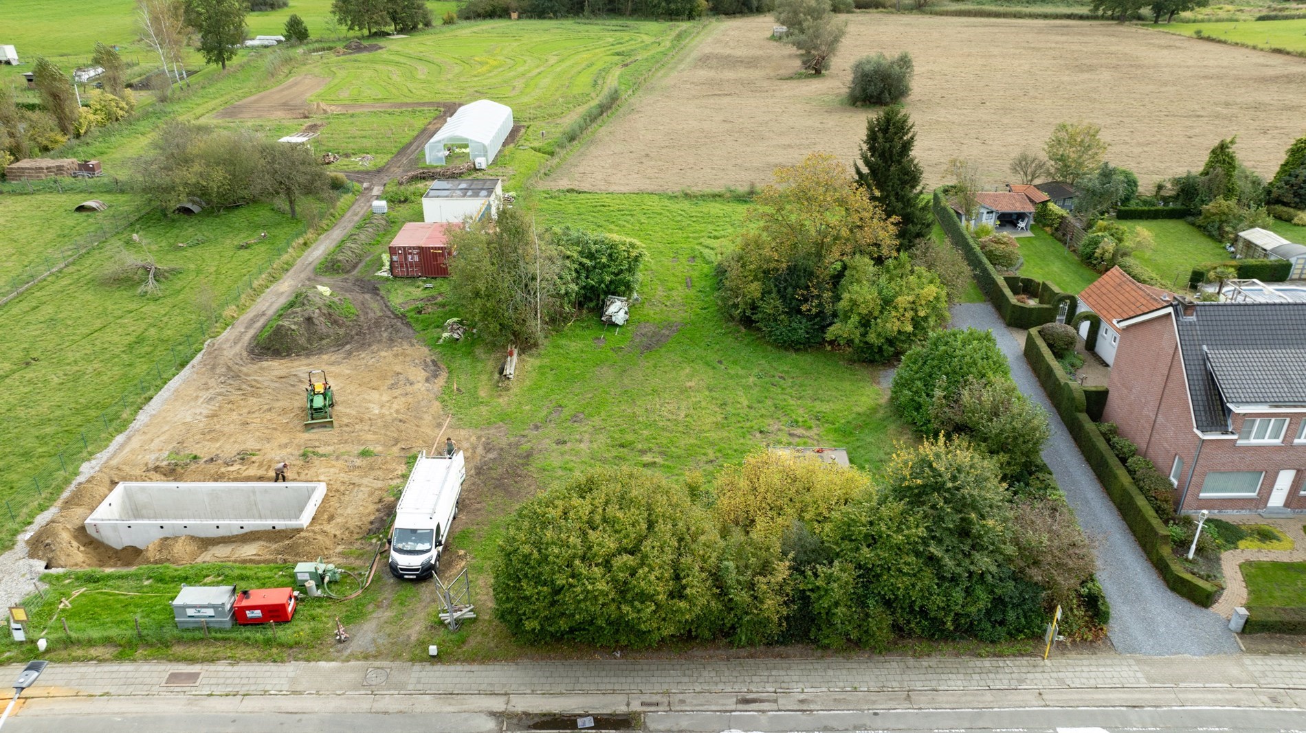Prachtige bouwgrond van 12 are met open zicht op het agrarisch landschap - foto 3