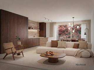 <strong>INDELING<br /></strong>Dit appartement beschikt over een lichtrijke leefruimte met open keuken en toegang tot het ruime terras. Verder telt dit appartement 2 slaapkamers, een badkamer, apart toilet en berging.<br /><br /><strong>BIJZONDERHEDEN</strong><br />Ondergrondse parking en berging zijn niet inbegrepen in de verkoopprijs.<br />Dankzij de moderne en hedendaagse technieken wordt het zeer energiezuinig en duurzaam wonen.<br /><br /><strong>POSITIEVE ASPECTEN<br /></strong>Nieuwbouw<br />Energiezuinig<br />Kwalitatieve materialen<br />Groene ligging met eigen parktuin<br />Vlakbij "Domein de Renesse"