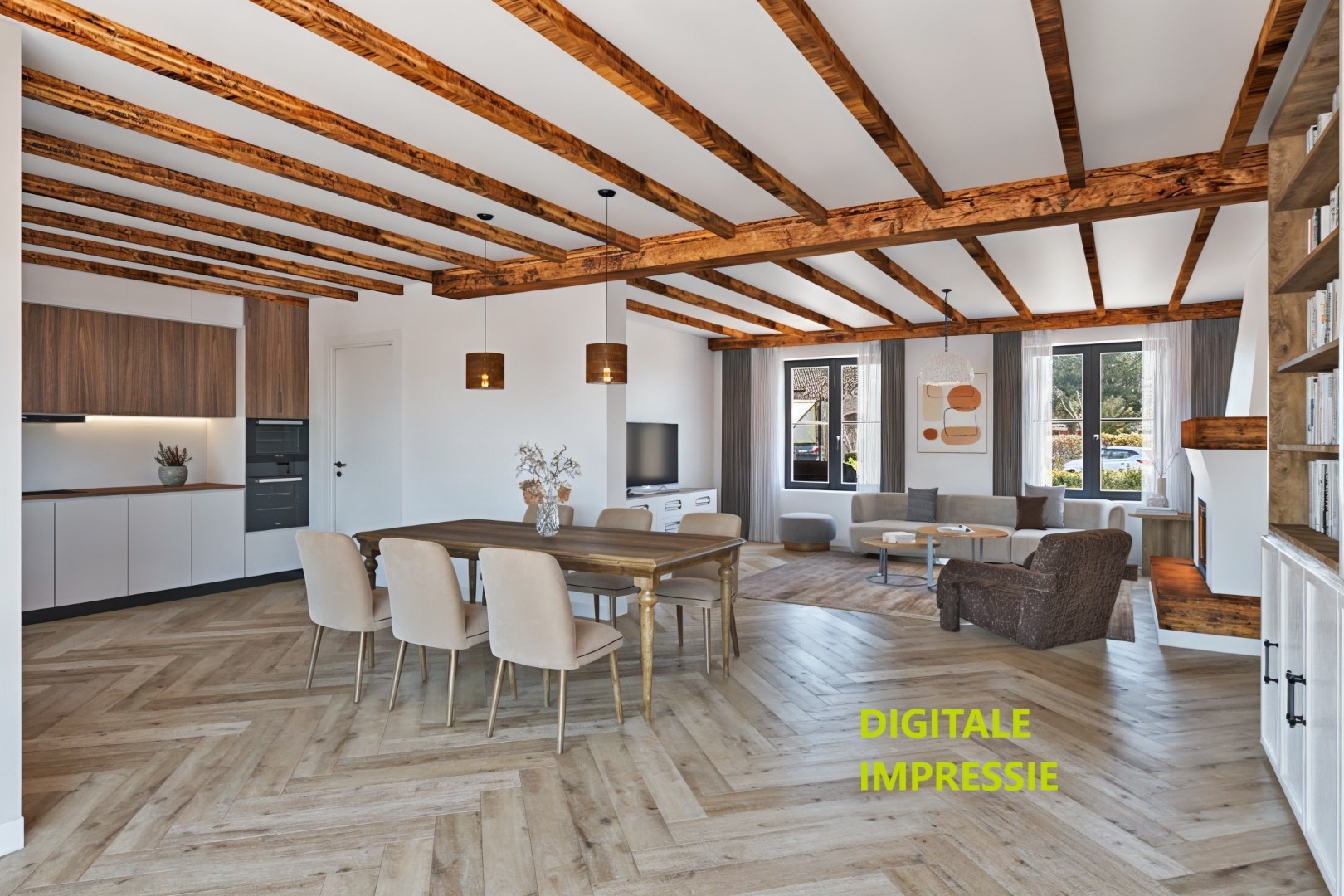 Onderkelderde woning met 4 slpks op 899 m² in een doodlopende straat te OLV Olen ! - foto 4