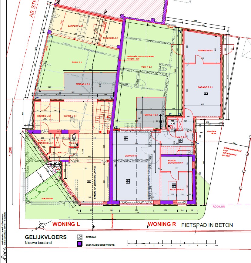 Bouwgrond van +/-325 m² voor halfopen bebouwing - foto 4