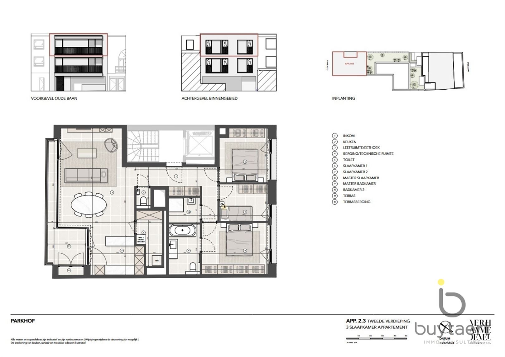 Apartment for sale in Brasschaat with 3 bedrooms - photo 5