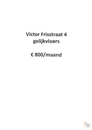 <strong>PLAN UW BEZOEKMOMENT VIA ONZE WEBSITE www.immoboss.be</strong><br /><br />Deze eigendom bestaat uit 3 gerenoveerde appartementen en is gelegen in een rustige straat in het Rabot en in de onmiddellijke nabijheid van scholen, winkels en openbaar vervoer. (mobiscore 9,3/10).<br />De appartementen werden zorgvuldig gerenoveerd met aandacht voor de energiezuinigheid. De 3 appartementen beschikken dan ook over een EPC Label B. Alle keukens werden uitgerust met een vaatwas, combi-oven , grote frigo met diepvriesvak. Verwarmen/koelen gebeurt via een warmtepomp. <br /><br /><u>Victor Frisstraat 4</u>: Gelegen op het gelijkvloers.Indeling: leef-en woonruimte met open geïnstalleerde keuken, apart toilet en een slaapkamer met badkamer. € 800/ maand. EPC 135 kWh/m<sup>2</sup>jaar.<br /><u>Victor Frisstraat 4A</u>: Gelegen op de eerste verdieping; Indeling: leef-en woonruimte met open geïnstalleerde keuken, slaaphoek, badkamer met douche lavabo en toilet en een terrasje. € 825/maand. EPC 163 kWh/m<sup>2</sup>jaar<br /><u>Victor Frisstraat 4B</u>: duplex gelegen op de tweede verdieping; Indeling: leef-en woonruimte met open geïnstalleerde keuken, badkamer met douche, lavabo en toilet. Via een vaste trap is de slaapkamer bereikbaar.<br />€ 850/maand. EPC 159 kWh/m<sup>2</sup>jaar.<br /><br />- Onmiddellijk beschikbaar<br />- Domicilie verplicht<br /><br /><strong>PLAN UW BEZOEKMOMENT VIA ONZE WEBSITE www.immoboss.be</strong>