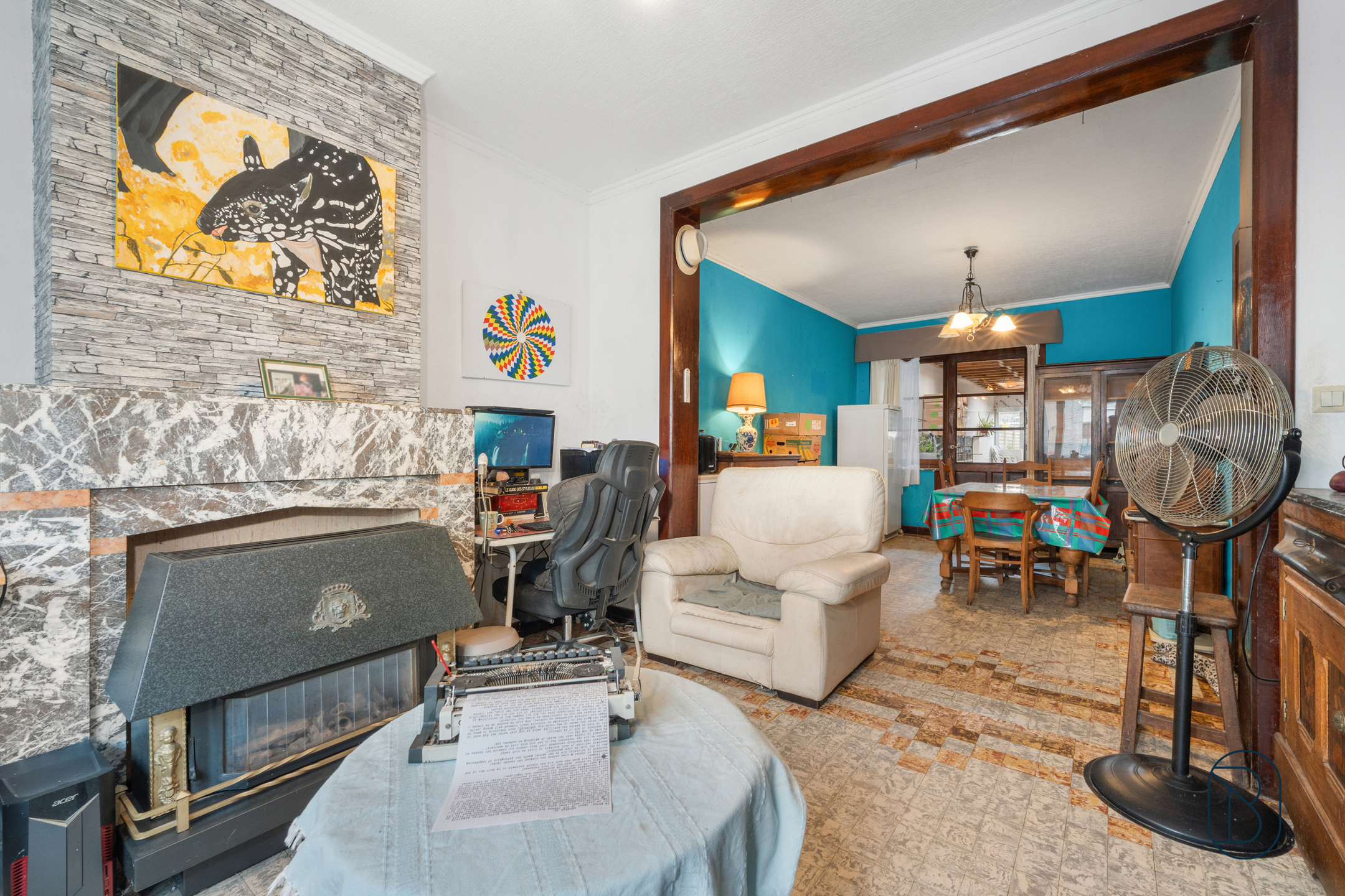 Goedgelegen degelijke grote woonst met TUIN.  - foto 4