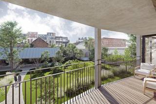 Telefoon: 02 318 18 08 - Spring Gardens biedt stijlvolle, moderne appartementen in het hart van de populaire wijk Cimetière d'Elsene! Ontworpen met royale volumes en prachtige buitenruimtes, biedt deze residentie ongeëvenaard comfort en garandeert tegelijkertijd een uitzonderlijke energie-efficiëntie. Dit innovatieve project is uitgerust met warmtepompen en fotovoltaïsche panelen en maakt gebruik van geothermische energie, een milieuvriendelijke en energiezuinige keuze. De oplevering is gepland voor begin 2026 en deze hoogwaardige ontwikkeling biedt een unieke kans om te profiteren van een verlaagd btw-tarief van 6% (onder voorwaarden), in plaats van de gebruikelijke 21%.
