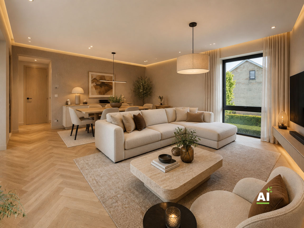 Lichtrijk tweeslaapkamerappartement nabij centrum Diksmuide - foto 4