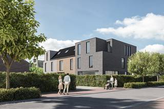 <strong>Luxueus nieuwbouwproject "Residentie Ijzerparel"</strong><br /><br />Uiterst RESIDENTIEEL gelegen wordt deze prachtige ARCHITECTURALE PAREL gebouwd temidden van een groene oase, <strong>op enkele minuten wandelen van de zee en het centrum.</strong><br /> <br /><strong>Dit energiezuinige, kleinschalige luxe woonproject omvat 9 ruime doorloopappartementen (met elk een eigen zonneterras) &amp; 9 parkings achteraan.</strong><br /><br />Dit <strong>appartement (1°V) </strong>geniet een uiterst praktische indeling, en is voorzien van o.a.: inkomhal met toilet, ruime leefruimte met eethoek en open keuken, zonneterras, badkamer, <strong>2 slaapkamers </strong>en berging/wasplaats. Oppervlakte appartement: +- 91m2.<br /><strong>De appartementen kunnen volledig ingericht en afgewerkt worden naar uw smaak! Badkamer, keuken, vloeren... kunnen allemaal door de klant gekozen worden.</strong><br /><br /><strong>Aan de achterzijde van het gebouw bevinden zich 9 staanplaatsen.</strong><br />Elk appartement dient een staanplaats aan te kopen.<br />Daarnaast wordt er ook een fietsenberging en vuilnislokaal voorzien. <br /><br /><strong>E-peil 30.<br />Eco-afwerking: superisolerend dubbel glas, zonnepanelen, warmtepomp, vloerverwarming, ventilatiesysteem,...</strong><br />Er zijn ook 2 liften voorzien in het gebouw.<br /><br /><strong>Kortom: trendy en kwalitatieve appartementen, afgewerkt op uw maat, waar u zorgeloos kan genieten op een boogscheut van het strand!</strong> <br />Dé ideale uitvalsbasis voor zowel vaste bewoning als tweede verblijf!<br /><br />Prijs appartement A1.3: 352.000 EUR (excl. kosten).<br />Prijs staanplaats: 25.000 EUR (excl. kosten)<br />Verkoop onder BTW-stelsel.<br /><br />De 3D-beelden zijn louter illustratief.<br /><br />Aarzel niet om een afspraak te maken: Immo Sleutel: 050/70 70 70
